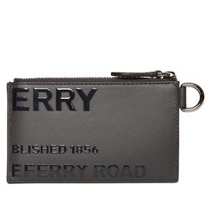 BURBERRY Horseferry Road Logo Wallet Sepia Grey
